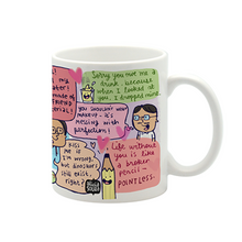 I heart you mug